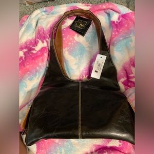 Diverso Italy quest London black leather purse new with tag